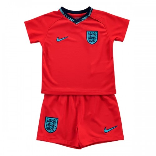 England VM 2022 Udebanetrøje Børn Kortærmet